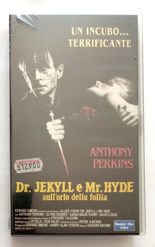 Vhs jekyll hyde film - mr.hyde,