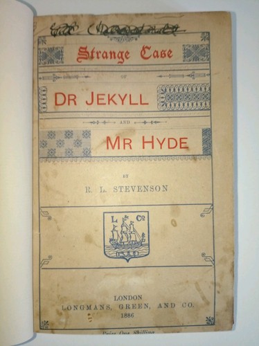 1886 2nd edtn strange - 2nd, of